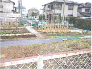 川西山原住宅用売土地は家庭菜園可能